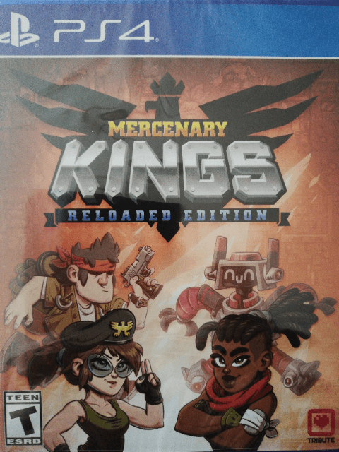 Mercenary Kings: Reloaded Edition box art for Playstation 4